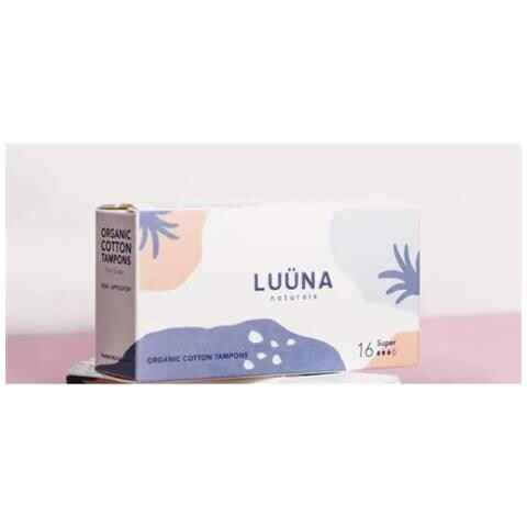 (luuna) Tamponi Organici In Cotone 16-pcs (taglia Larga)  - Foto 1