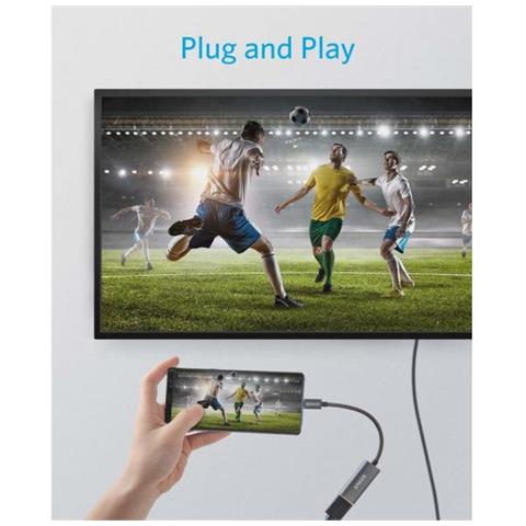 A83120a1 Adattatore Grafico Usb Nero, Grigio - Foto 3