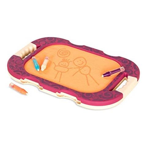 B. Toys - Water Doodler Portable Drawing Board - Kids Painting Writing Doodle Board Toy - Perfetti Giocattoli Da Viaggio Per Bambini Non Tossici - Gioco Di Disegno Doodle A Colori E Penne Magiche Ad Acqua - Foto 1