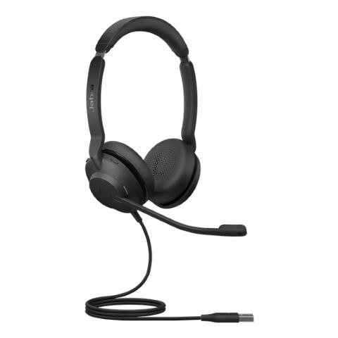 Cuffie Stereo Evolve2 30 Uc con USB-A e Microfono Integrato Nero - Foto 1