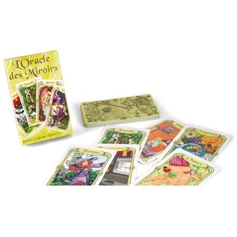 France Cards - The Oracle Des Mirroirs, 52 Cards - Custodia Di Cartone - Con Istruzioni - Foto 1