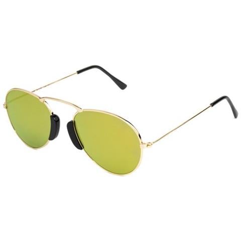 Occhialida Sole Unisex Agadir-gold-01 Dorato (ø 54 Mm) - Foto 1