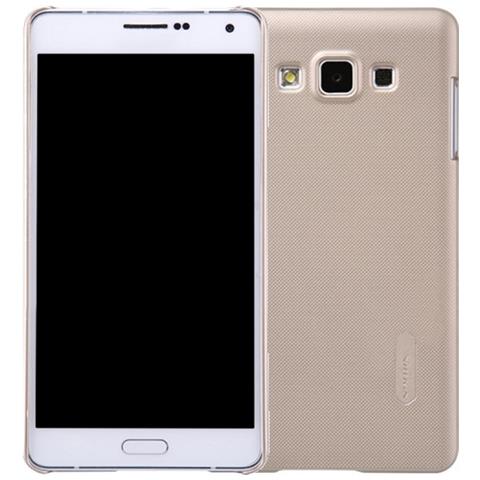 Nillkin Custodia Frosted Shell Posteriore Rigida Antiscivolo Samsung Galaxy A7 A700f Gold - Foto 3