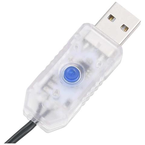 Albero di Natale a Cono Blu 310 LED 100x300 cm - Foto 2