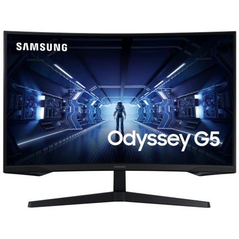 Monitor 32" LED VA Curvo Gaming Odyssey G5 2560x1440 WQHD Tempo di Risposta 1 ms Frequenza di Aggiornamento 144 (Hz) - Foto 2