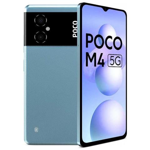 M4 5G 64GB 4GB Ram  Dual Sim Display 6.58" Slot Nano SD Fotocamera 13 Mpx Android 12 Blu - Foto 1