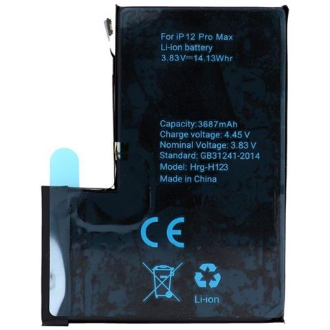Batteria Ioni Di Litio Integrata 3,83v 3687mah Per Apple Iphone 12 Pro Max - Foto 1