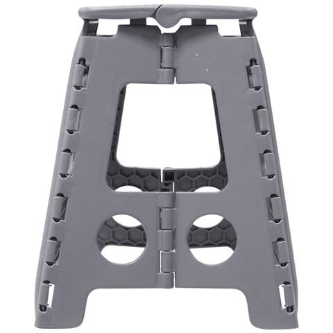 Tb-039-g Sgabello Pieghevole Multiuso, 39 Cm Di Altezza, Grigio - Foto 3
