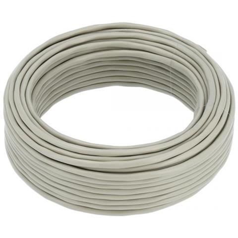 00020260 Cavo Telefonico 25 M Grigio - Foto 1