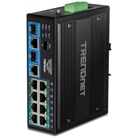 Ti-bg104 Switch Di Rete Non Gestito Gigabit Ethernet (10/100/1000) Supporto Power Over Ethernet (poe) Nero - Foto 1