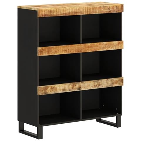 Credenza 85x33x107 Cm In Legno Massello Di Mango - Foto 1