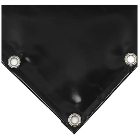 Telone Copertura Ribimex In PVC 3x5 M – 650 G/m², Indistruttibile, Con Occhielli In Ottone E Corda Inclusa, Antigelo E Anti-UV