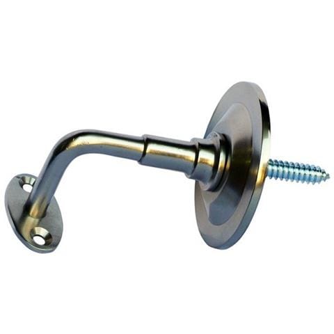 Staffa Per Corrimano Mat Argentato Acciaio Spiga - Foto 2