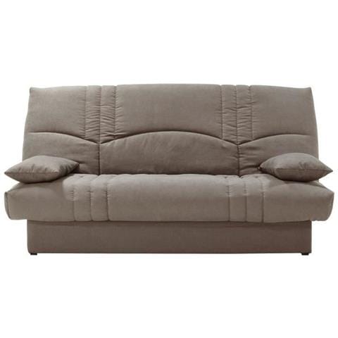 Divano Letto 3 Posti Thelma - Tessuto Talpa Soro - Letto 125 X 190 Cm - 190 X 92 X 96 Cm - Foto 1