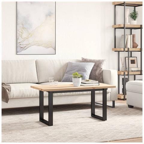 Piano Tavolo 100x50x2,5cm Rettangolare Legno Massello Di Pino - Foto 3