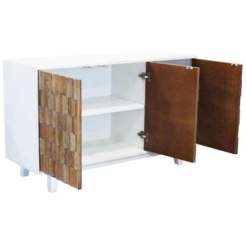 Mobile Credenza Da Interno A 3 Ante Push&pull In Legno Linea Classic - Foto 2