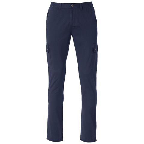 Cargo Pocket Pants Blu Scuro Xxl - Foto 1