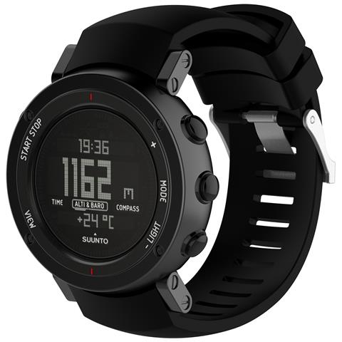 Cinturino In Silicone Per Suunto Core Alu Nero - Foto 2