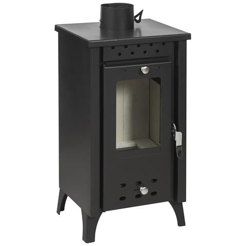 Stufa A Legna Matilde Nera Potenza 7,7 Kw L33xp38,5xh74 - Foto 2