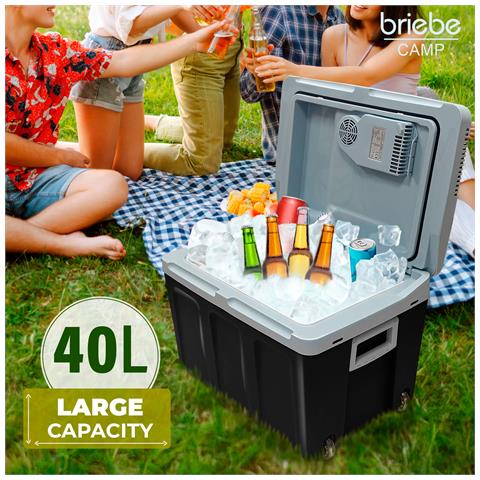 Cf1155blk Frigorifero Portatile Da Viaggio Termoelettrico 40 Litri Ac /dc 12v / 220 - 240v 58 W Nero - Foto 2