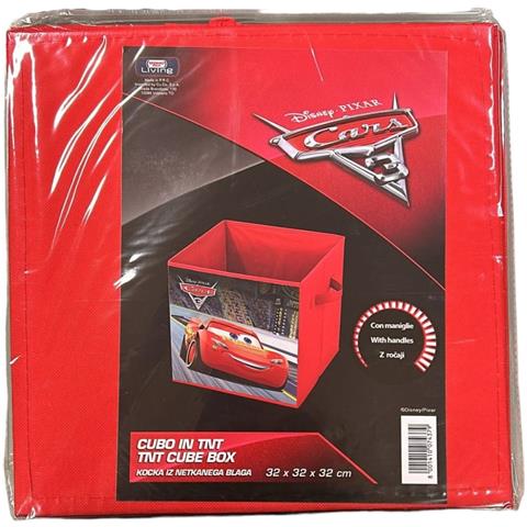 Cubo Disney Cars O Frozen 32x32x32 Cm. - Foto 2