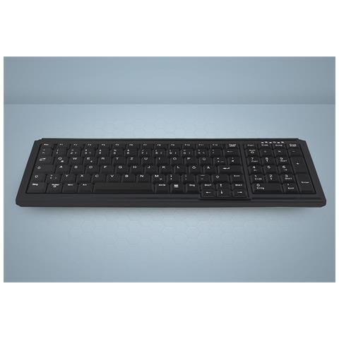 Tastiera Cablato 7061111288216 (Layout Francese) Colore Nero - Foto 3