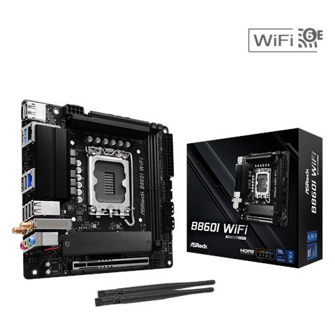 B860I WiFi Intel B860 LGA 1851 (Socket V1) mini ITX - Foto 1