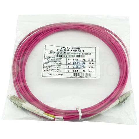 EMC CBL-LC-OM4-3M cavo InfiniBand e in fibra ottica Magenta - Foto 2