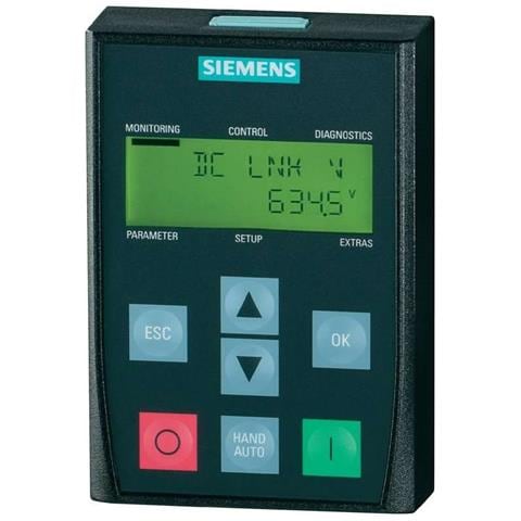 Siemens Bedienfeld Bop (basic Operator Panel) Sinamics G120 Bop 6sl3255-0aa00-4ca1 (6sl3255-0aa00-4ca1) - Foto 1
