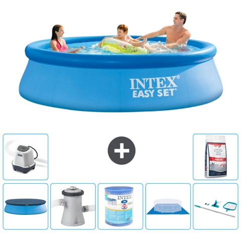 Piscina Fuori Terra - In Giro - 305x76 Cm - Blu - Include Accessori Coordinati A542 - Foto 1