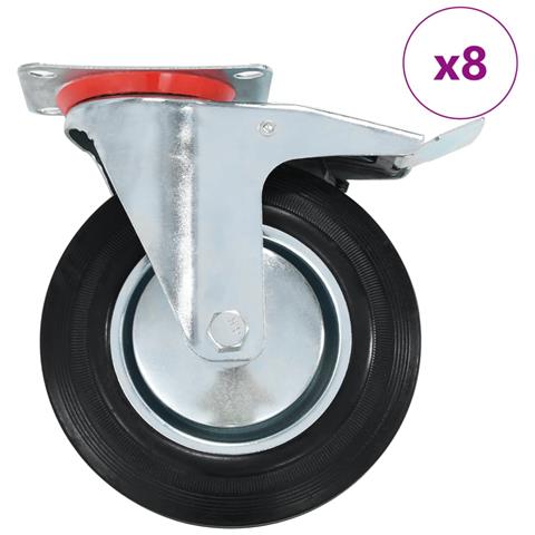 Ruote Girevoli 8 Pz 200 Mm - Foto 2