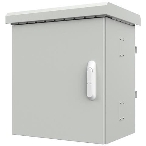 Techly Armadio Rack 19" Fissaggio a Palo P 425 mm IP66 Maxi, Lucchetti, 25,2 kg, Grigio - Foto 1