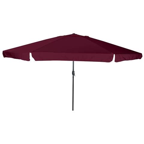 Ombrellone da Giardino ø395x245 cm Bordeaux - Foto 1
