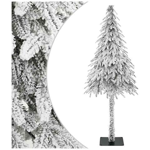 Albero di Natale artificiale Bianco 76 x 76 x 180 cm - Foto 2