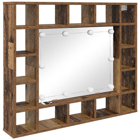 Mobiletto per specchio Legno vecchio 91 x 15 x 76.5 cm - Foto 1