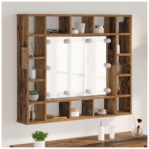 Mobiletto per specchio Legno vecchio 91 x 15 x 76.5 cm - Foto 2