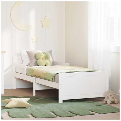 Letto Estensibile per Bambini Other Bianco 80 x 130 / 165 / 200 cm - Foto 2