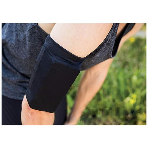 Fascia Da Braccio Nera Per Corsa - Porta Telefono Traspirante E Impermeabile Per Sport All'aperto Xl - Foto 2
