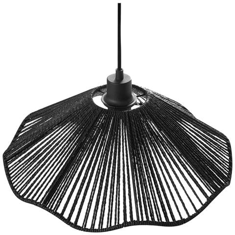 Lampadario Migori Carta Nero - Foto 2