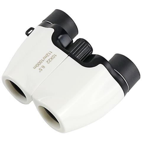 Binocolo Compatto 10x22 - Alta Definizione E Portatile Per Concerti E Attività All'aperto White - Foto 1