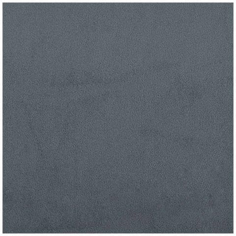 Struttura letto senza Materasso Grigio Scuro 152x203 cm matrimoniale Velluto - Foto 9
