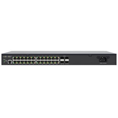 SW-615-24P-R-E switch di rete Gestito L2/L3 Fast Ethernet (10/100) 19U Nero - Foto 2