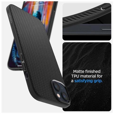 Spigen Liquid Air Iphone 14 Plus Nero Opaco - Foto 3