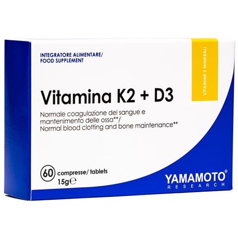 Yamamoto Research Vitamina K2+D3 60 Compresse - Foto 1
