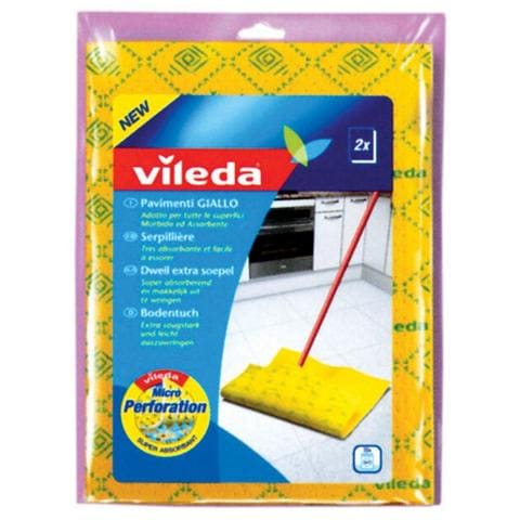 Panno Giallo Pavimenti 2 Pz. - Foto 1