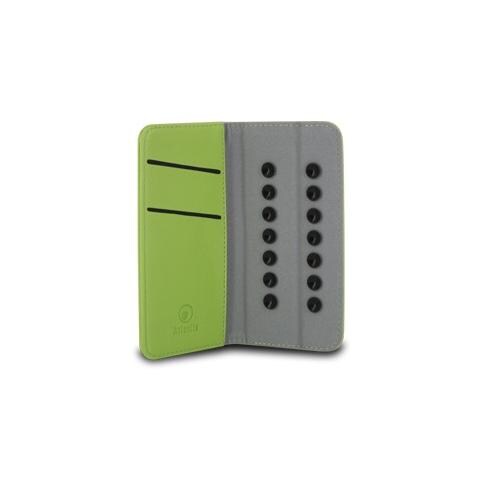 Custodia in Pelle per Smartphone 4" - Colore Verde - Foto 2