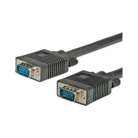 Cavo Video Roline Value - VGA - for Dispositivo video - 2 m - HD-15 Maschio VGA - HD-15 Maschio VGA - Nero - Foto 2