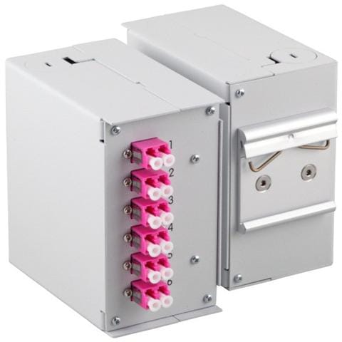 I-CASE DIN-SPL6SCS - Pannello Frontale 6 Connessioni SC-Simplex per Box Ottico - Foto 4