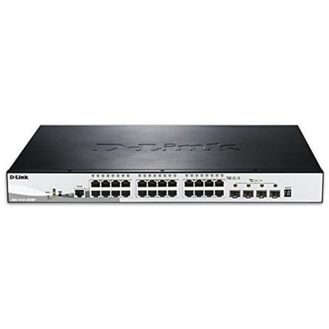 Switch DGS-1510-28XMP 24 Porte Gigabit Ethernet 4 Porte Combo SFP+ PoE Gestito L2 / L3 - Foto 1