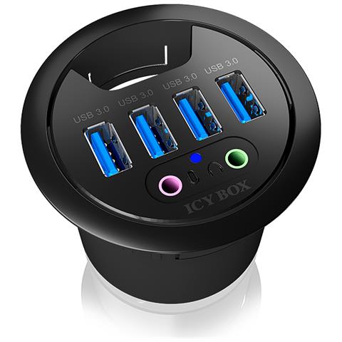 4 PORT USB 3.0 IN-DESK HUB.  - Foto 4